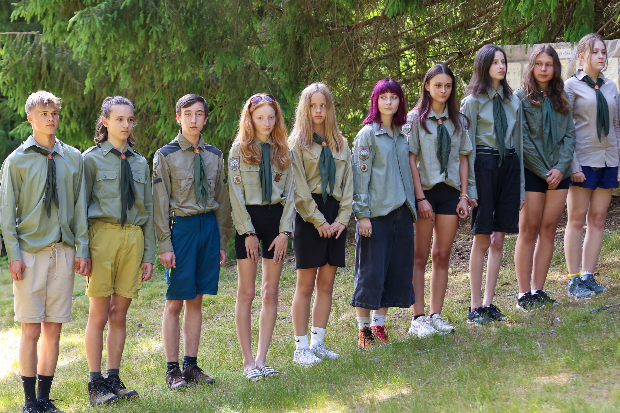 První fotogalerie z tábora 2025